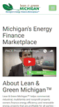 Mobile Screenshot of leanandgreenmi.com